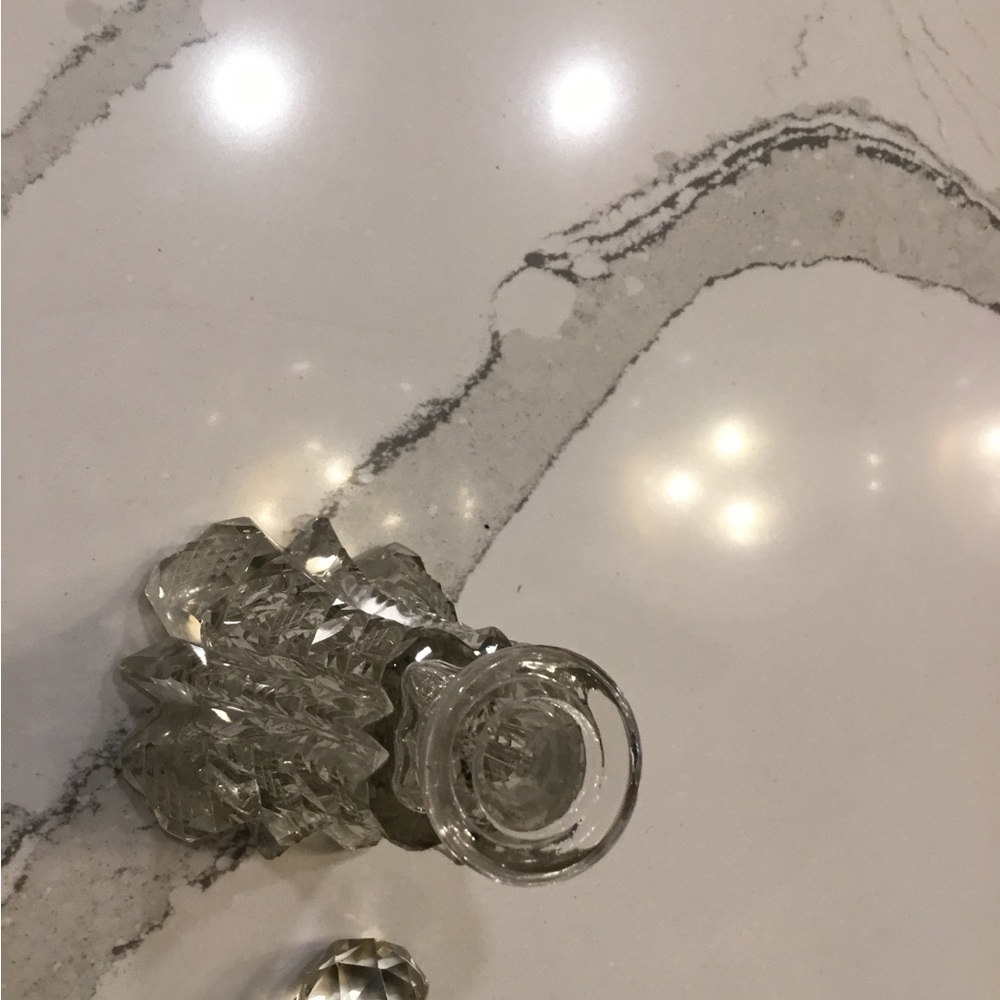 Vintage European Crystals Bottle - Picture 8 of 10
